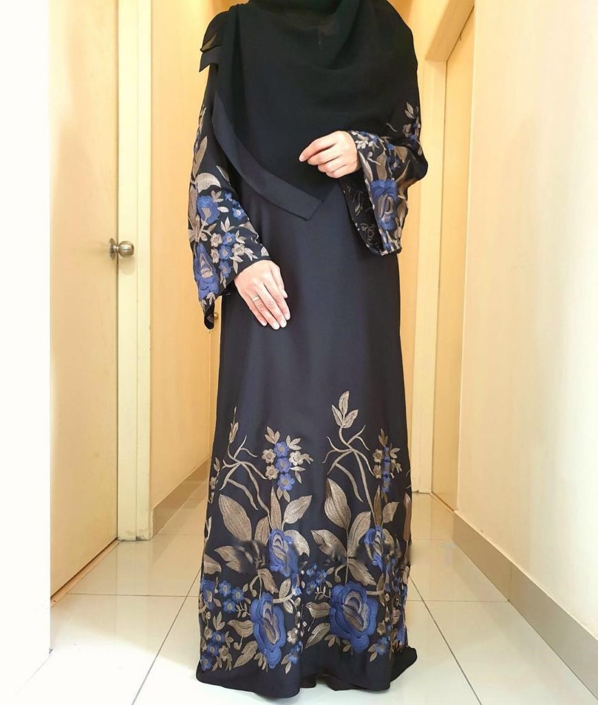 Modèle abaya marocaine style Khaliji