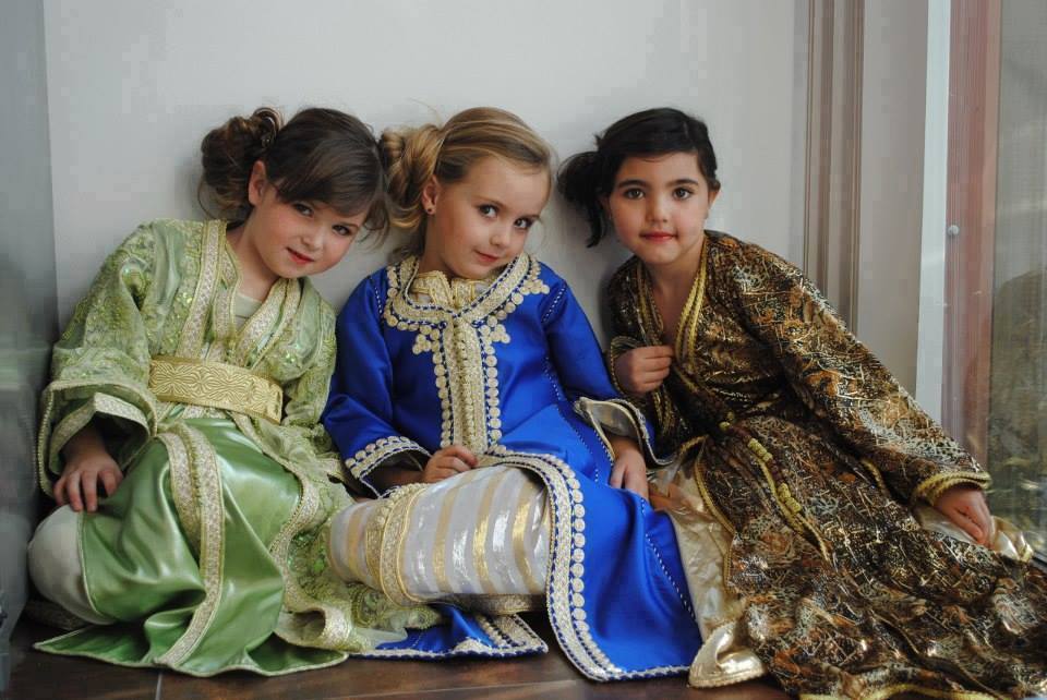 Nouveaux modèles 2019 de caftan marocain pour enfants