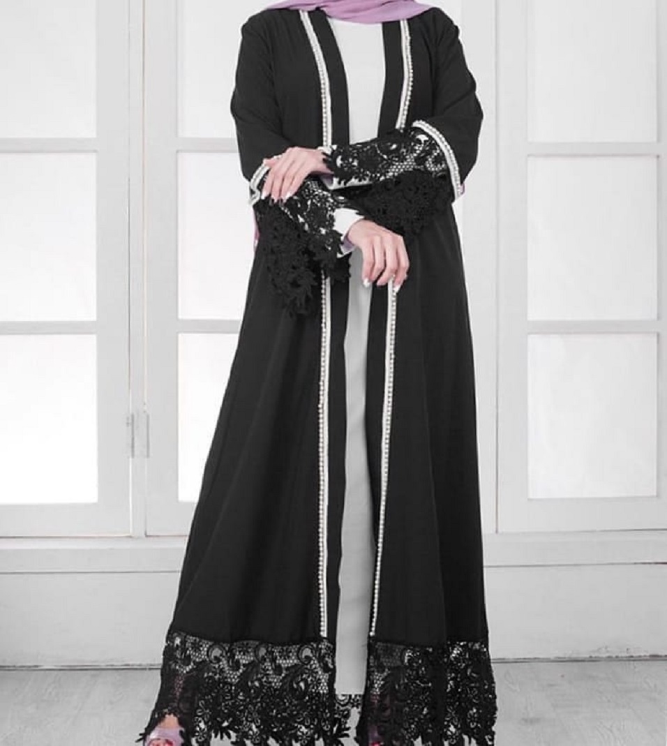 Vente abaya marocaine style Khaliji pas cher